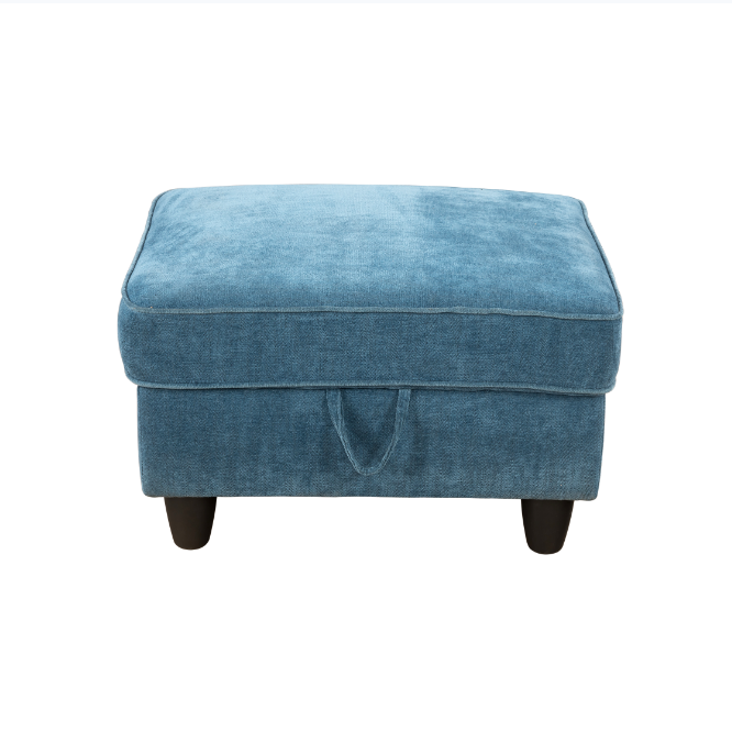 Blue Lint 6-Piece Couch Living Room Sofa Set