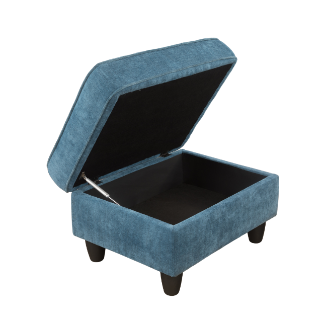 Blue Lint 6-Piece Couch Living Room Sofa Set