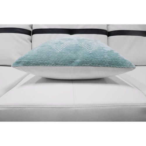 17.5" Multicolor Square Flannelette Pillow