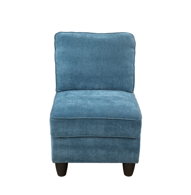 Blue Lint 6-Piece Couch Living Room Sofa Set