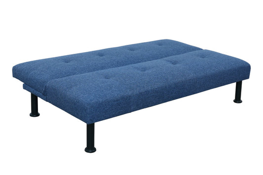Blue Linen Living Room Sofa bed