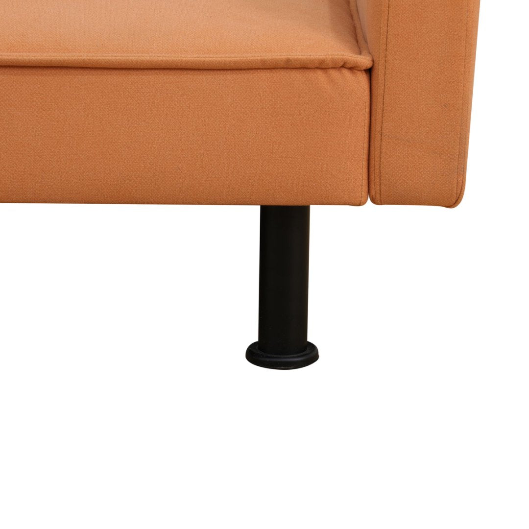 Orange Calico Living Room Sofa bed