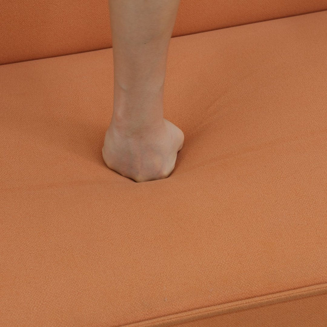 Orange Calico Living Room Sofa bed