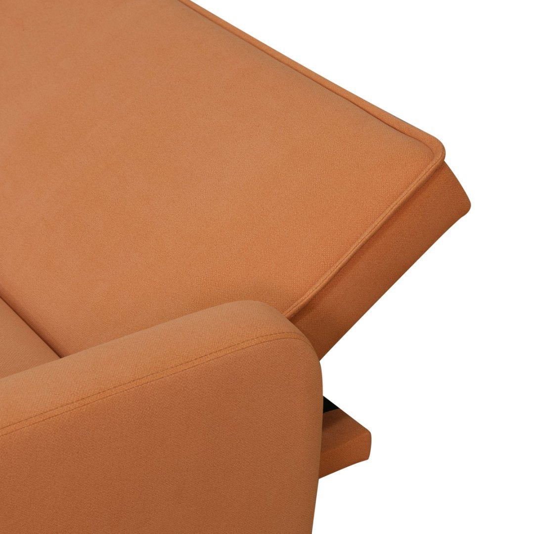 Orange Calico Living Room Sofa bed