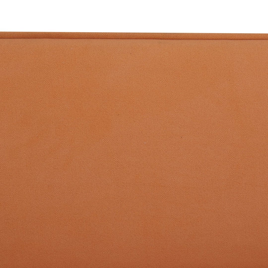 Orange Calico Living Room Sofa bed